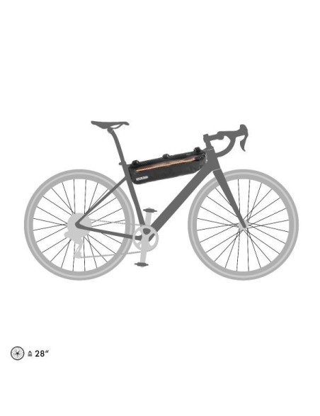 Bike packing frame-Pack Top Tube 4l