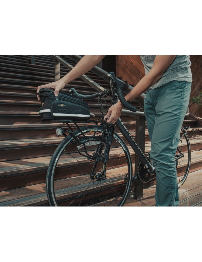 Portapacchi anteriore TetraRack R1 con sistema QuickTrack