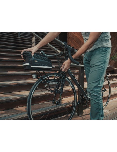Portapacchi anteriore TetraRack R1 con sistema QuickTrack