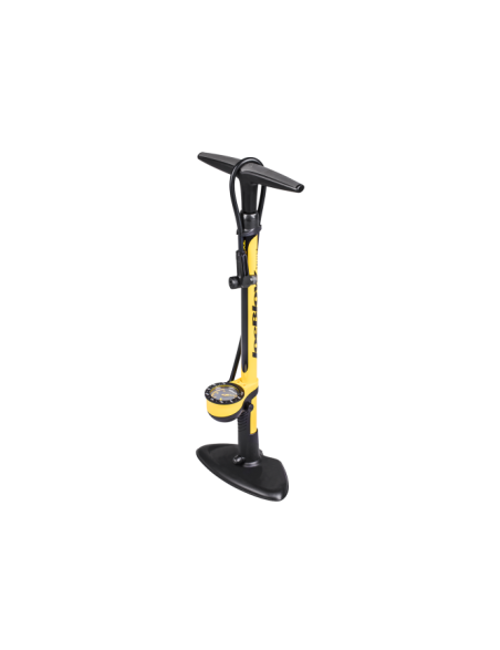 Pompa da pavimento JoeBlow Sport III con raccordo TwinHead DX5 e manometro analogico 11 bar/160 psi