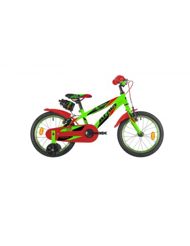 Teddy Boy 16" Green/Red