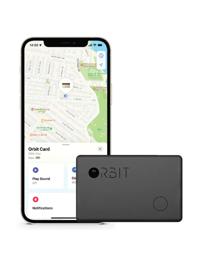 Orbit Card carta di credito Find My Apple