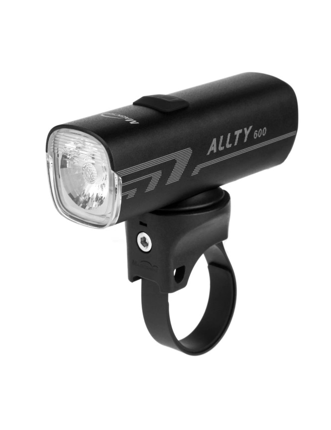 Fanalino anteriore a led bianco Allty 600 USB-C