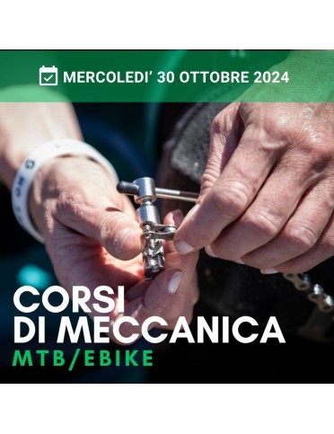 Corso di Meccanica 1 - MTB Edition - 30 OTTOBRE 2024
