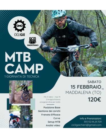 MTB Camp con RCM - 15 Febbraio 2025 “La Maddalena”