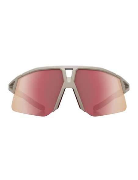 Hype Strade Bianchi Sand Matt con lente specchiata Siena Red