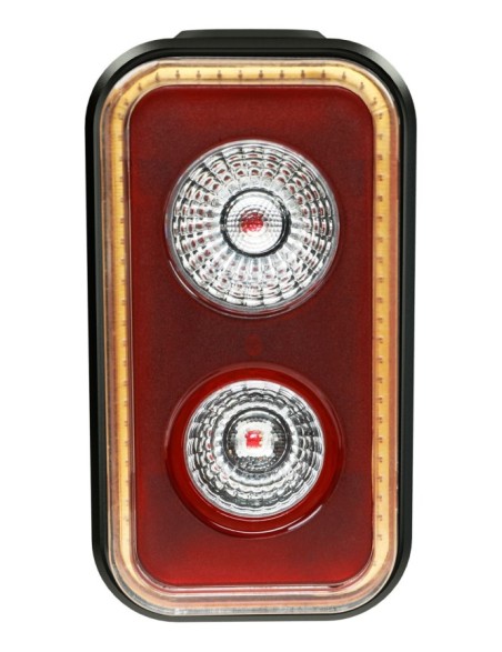 Fanalino posteriore a led rosso Seemee 300 con batteria