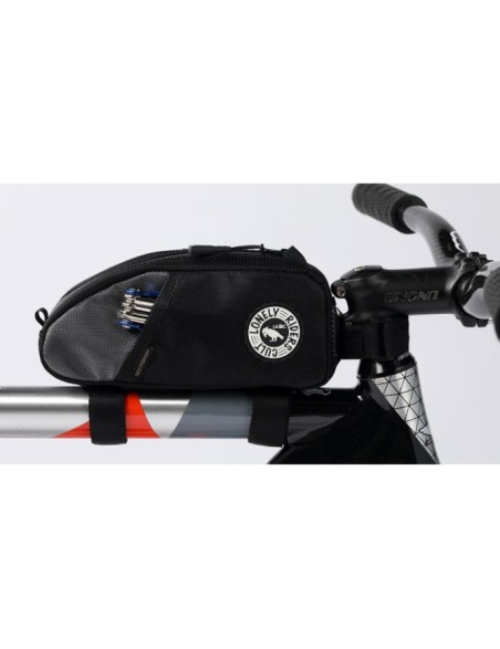 Borsello tubo orizzontale (sopra) TREKKING PRO (1,2 L) nero - Black