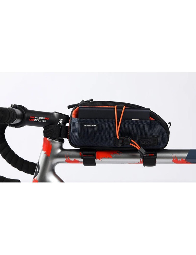 Borsello tubo orizzontale (sopra) TREKKING PRO (1,2 L) blu - Navy
