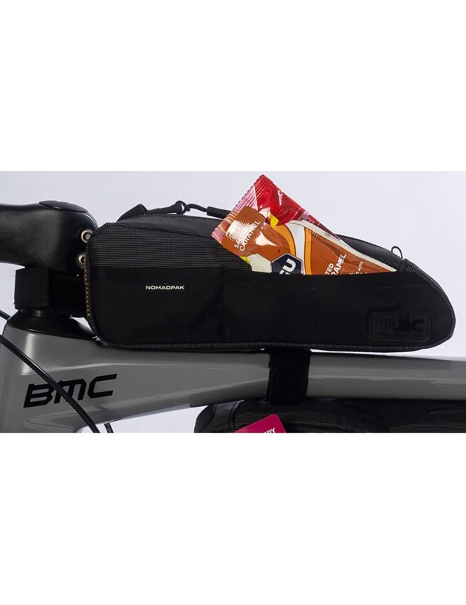 Borsello tubo orizzontale (sopra) TREKKING GT BOLT-ON (1 L) nero - Onyx