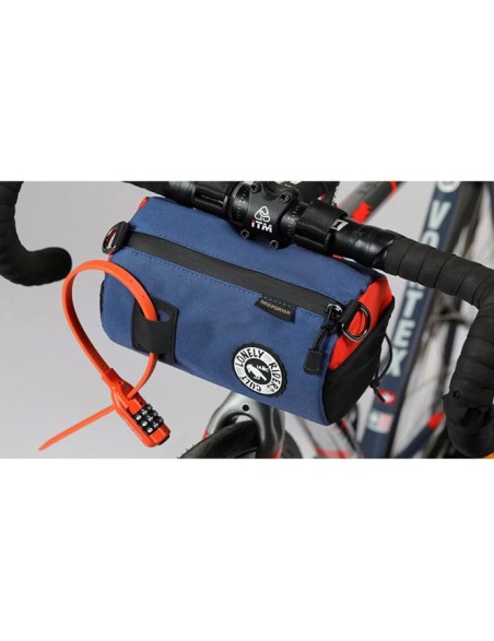 Borsello al manubrio COURSIER (2,7 L) blu - Navy