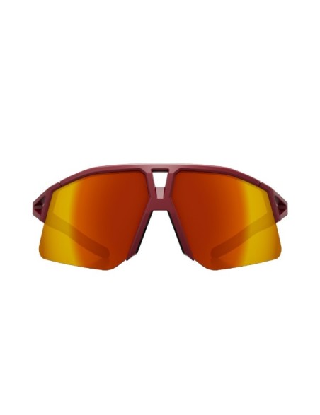 Hype Dark Red Matt  con lente specchiata Red