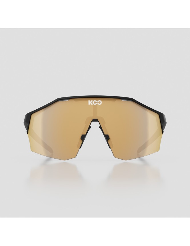 Alibi Black Matt con lente specchiata Gold Tg.L
