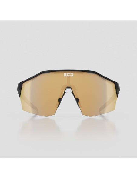 Alibi Black Matt con lente specchiata Gold Tg.L