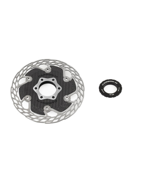 Disco Carbon-Ti X-Rotor Aero Center Lock 140 mm