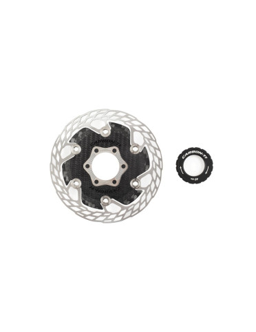 Disco Carbon-Ti X-Rotor Aero Center Lock 140 mm