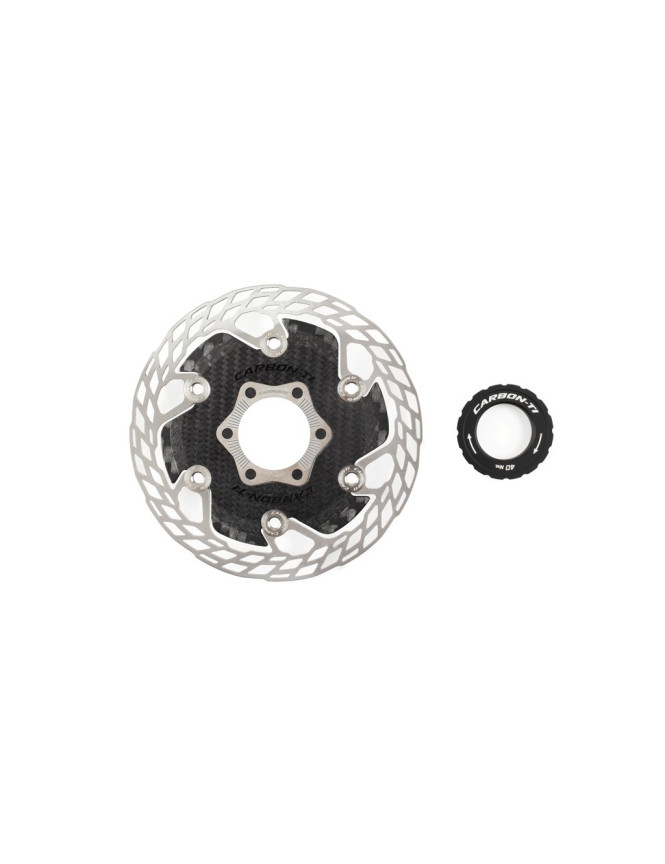 Disco Carbon-Ti X-Rotor Aero Center Lock 140 mm