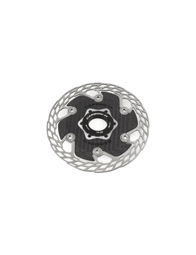 Disco Carbon-Ti X-Rotor Aero Center Lock 140 mm