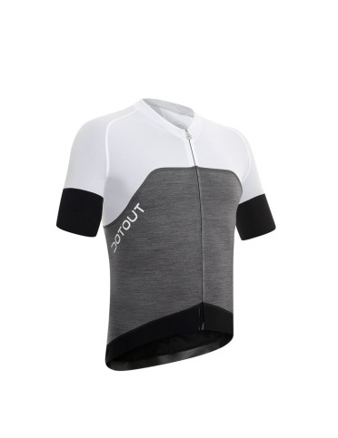 Race Wool Jersey FZ Maglia Maniche Corte Dot out