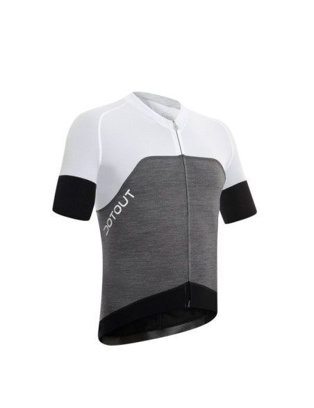 Race Wool Jersey FZ Maglia Maniche Corte Dot out
