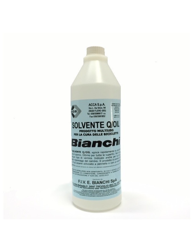 Solvente Bianchi per Pulizia Telai in Carbonio