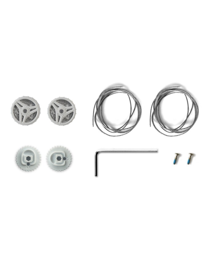 Kit SLW2 Bianco Ricambio Chiusura Scarpe Northwave