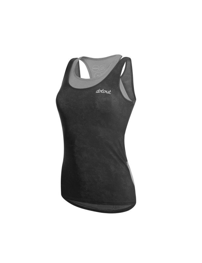 Oxygen W Top Ciclismo Donna Dot Out