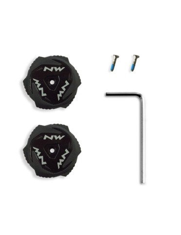 Kit SLW2 2017 Knobs Nero Ricambio Chiusura Scarpe Northwave