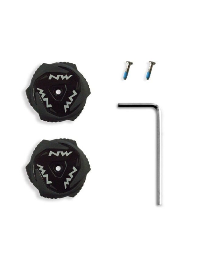 Kit SLW2 2017 Knobs Nero Ricambio Chiusura Scarpe Northwave