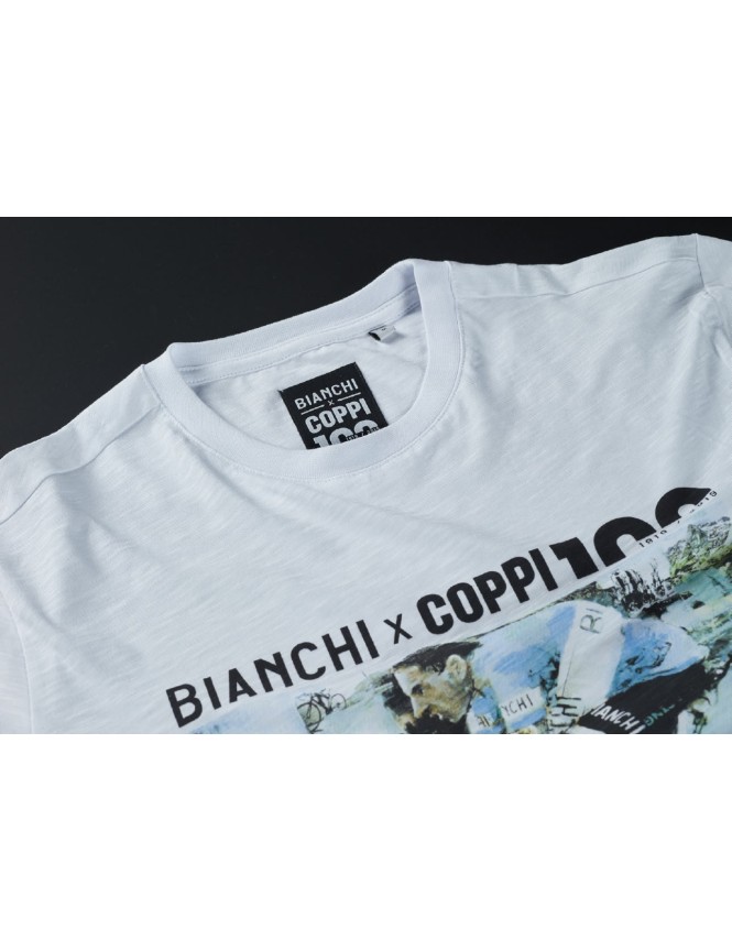 T-Shirt Coppi 100 White