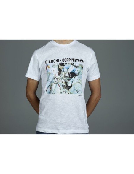 T-Shirt Coppi 100 White