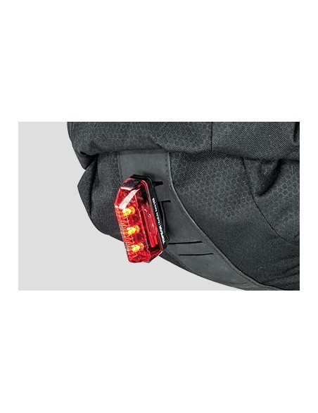 Borsa sottosella BackLoader (10 L) impermeabile con cinturini in velcro nera