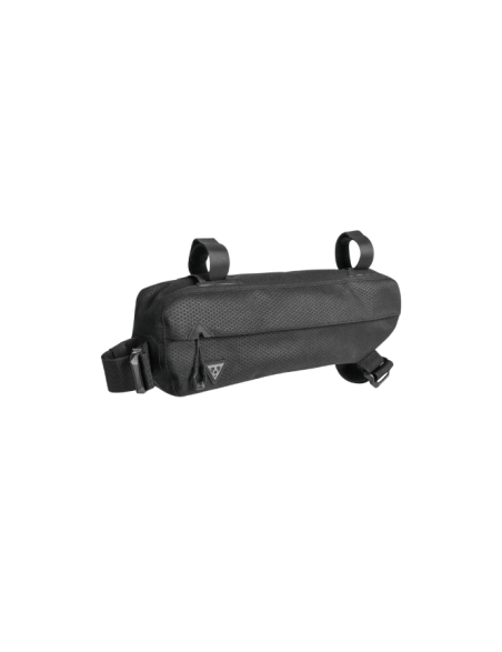 Borsa tubo orizzontale (sotto) MidLoader (4,5 L) con cinturini in velcro nera