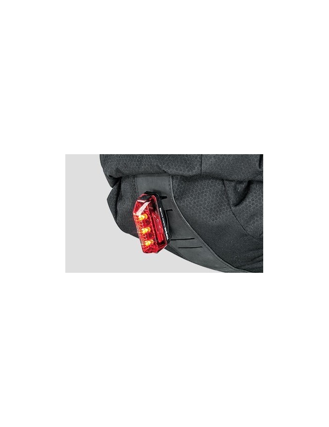 Borsa sottosella BackLoader (15 L) impermeabile con cinturini in velcro nera