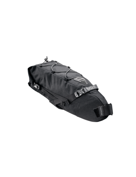 Borsa sottosella BackLoader (15 L) impermeabile con cinturini in velcro nera