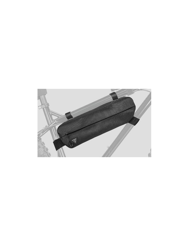 Borsa tubo orizzontale (sotto) MidLoader (3 L) con cinturini in velcro nera