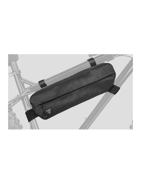 Borsa tubo orizzontale (sotto) MidLoader (3 L) con cinturini in velcro nera
