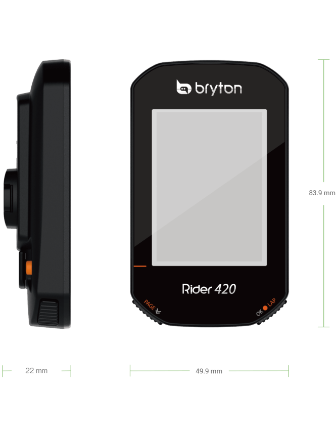 Rider 420T con cadenza e fascia cardio