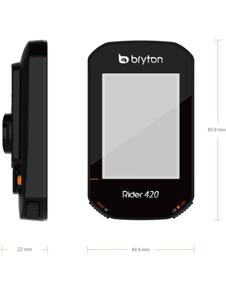 Rider 420T con cadenza e fascia cardio
