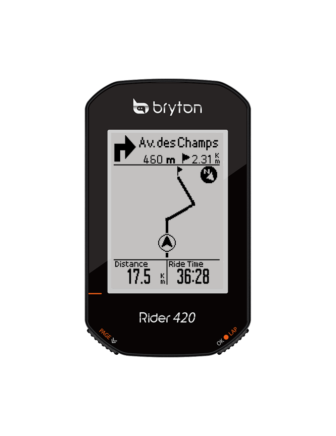 Rider 420T con cadenza e fascia cardio