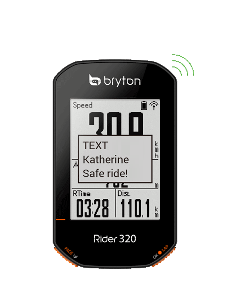 Rider 320T con cadenza e fascia cardio