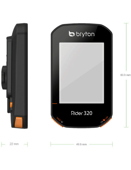 Rider 320T con cadenza e fascia cardio