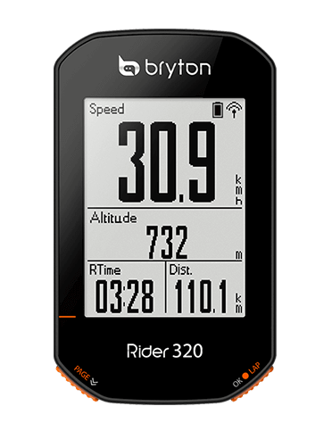 Rider 320T con cadenza e fascia cardio