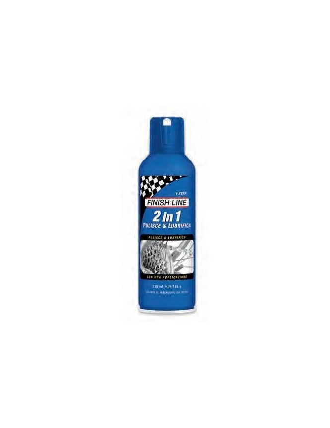 Lubrificante e pulente "2 in 1" spray aerosol 236ml