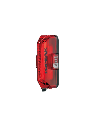 Fanalino posteriore a led rosso RedLite Aero USB 1W cob led