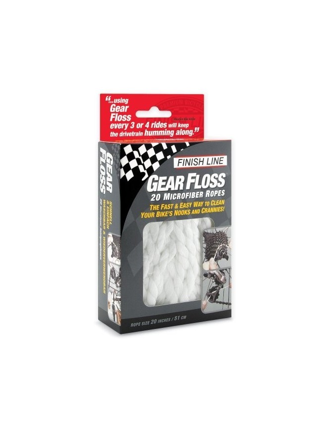 Kit di 20 spaghi in microfibra Gear Floss™