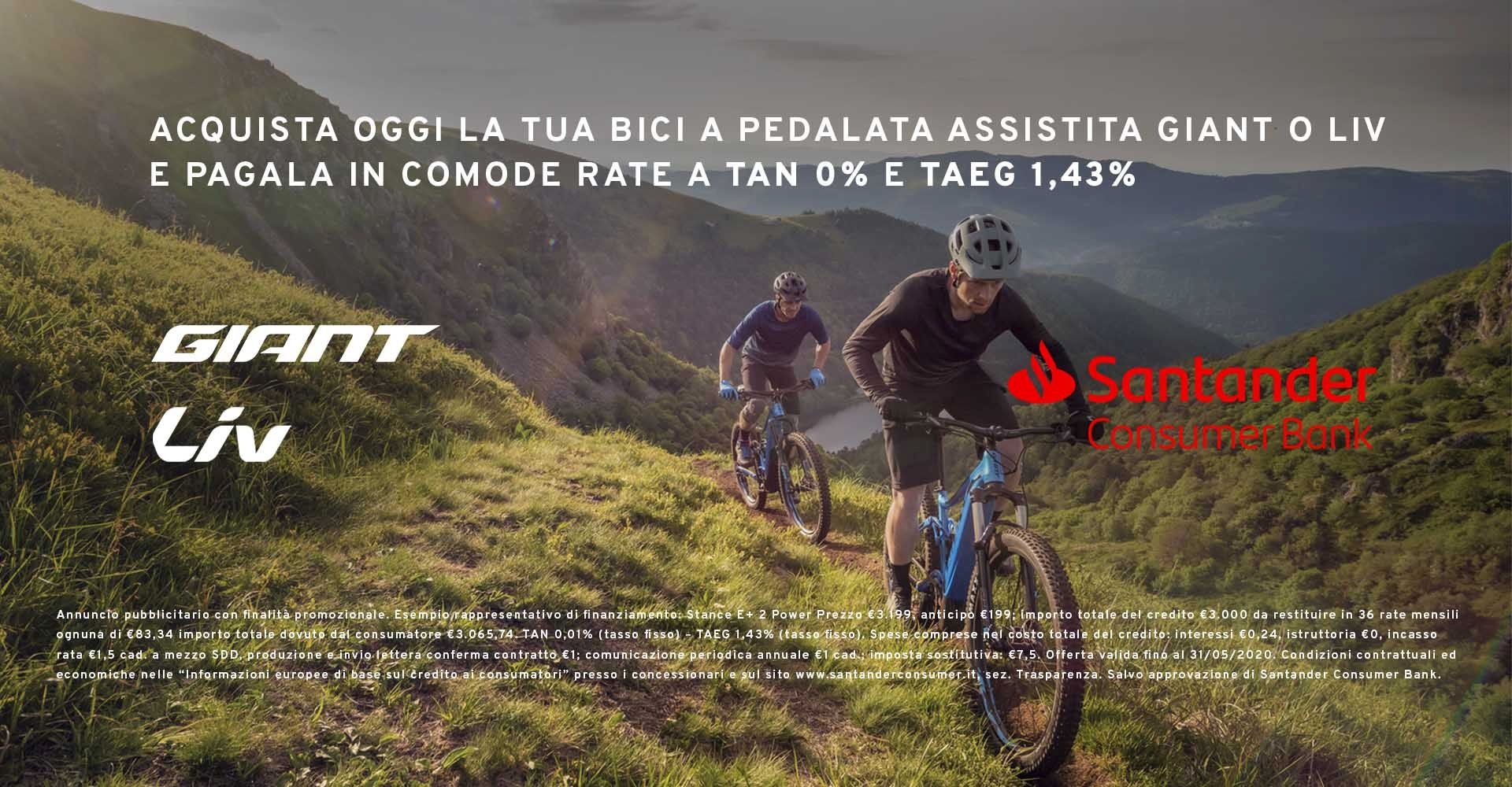 Acquista la tua nuova E-Bike Giant in comode rate a Tasso Zero! - Cicli Gai  Chieri