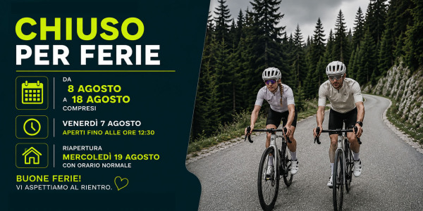 Chiusura estiva Cicli Gai Chieri